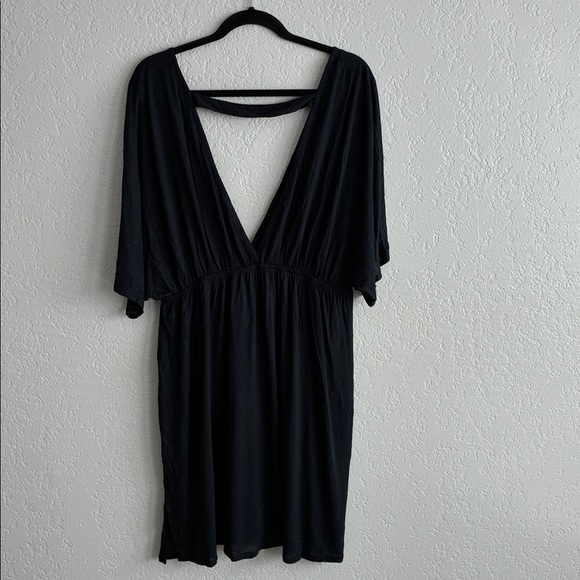 VENUS Black cover-up/beach dress 1X - Picture 5 of 10